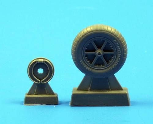 CMK/Czech Master Kits CMQ48070 1:48 Messerschmitt Bf-109E Wheels