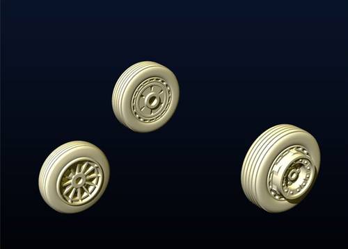 CMK CMQ48215 1:48 North-American F-86K Sabre Dog Wheels