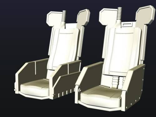 CMK/Czech Master Kits CMQ72209 1:72 Bell AH-1G Cobra Seats