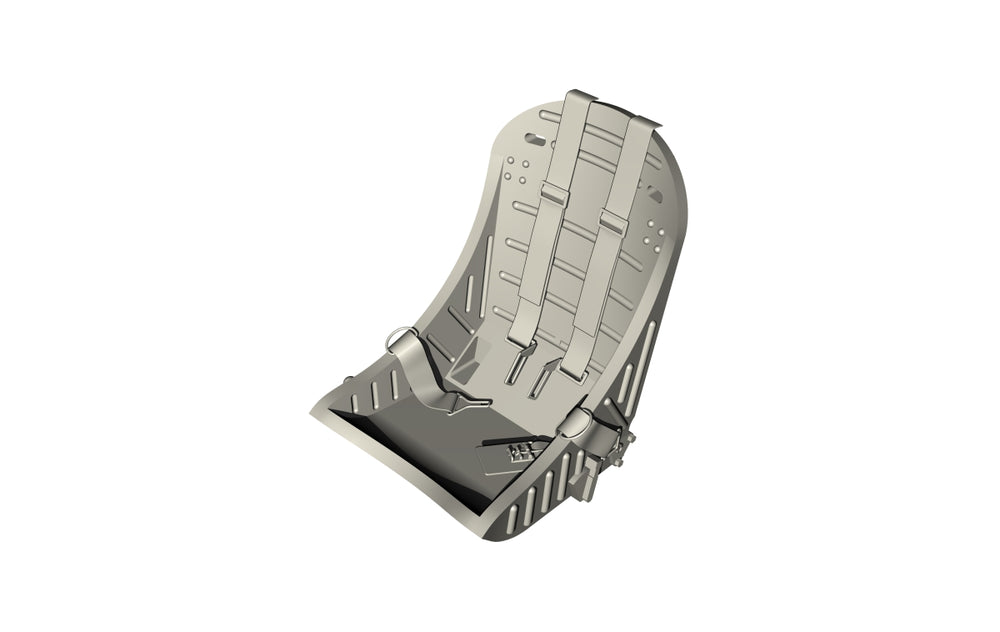 CMK CMQ72299 1:72 Curtiss P-40E/K/M/N-1 Seat with Belts