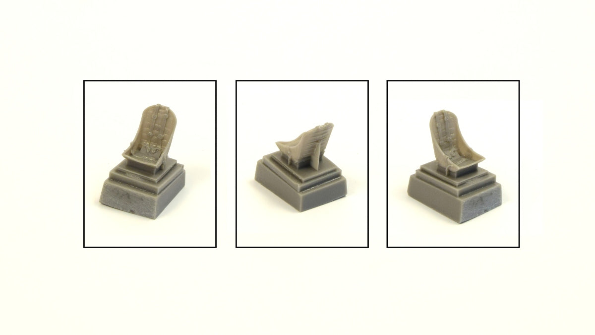 CMK CMQ72299 1:72 Curtiss P-40E/K/M/N-1 Seat with Belts