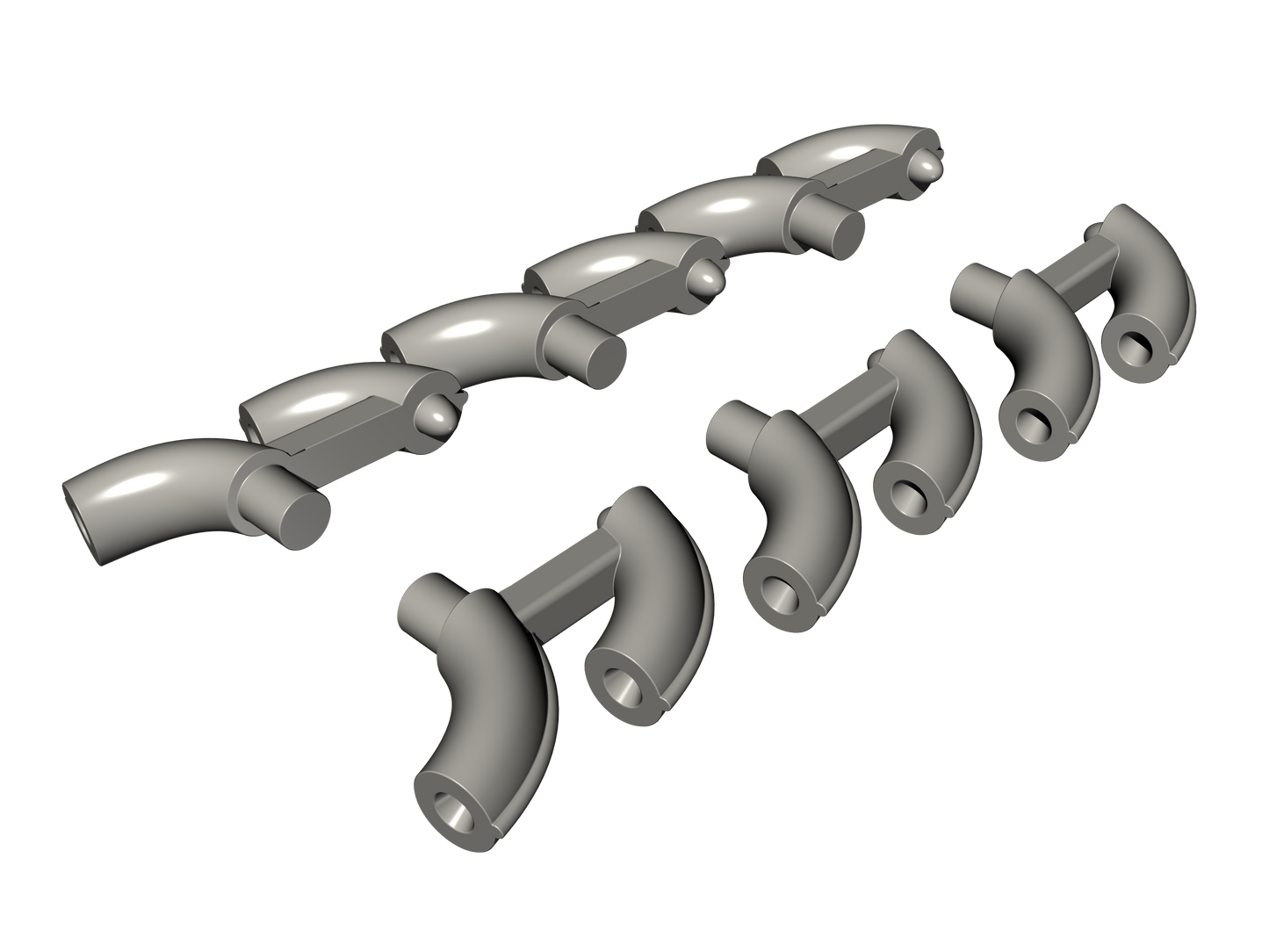 CMK/Czech Master Kits CMQ72335 1:72 Curtiss P-40E Warhawk Exhausts