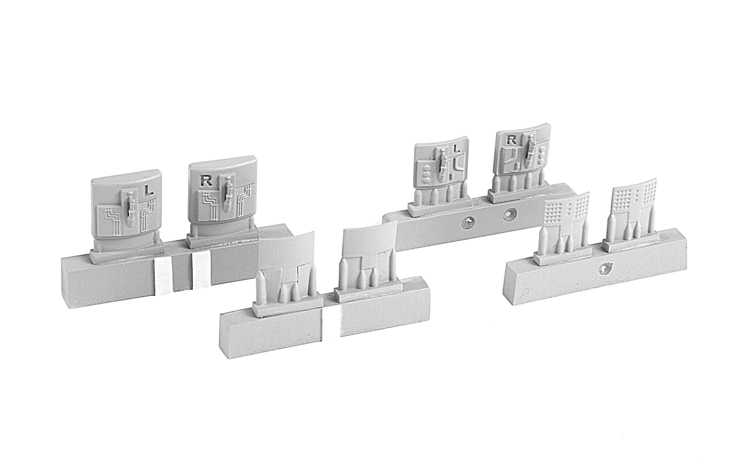 CMK/Czech Master Kits CMQ72344 1:72 Saab JA-37 'Viggen' Air Brakes Set