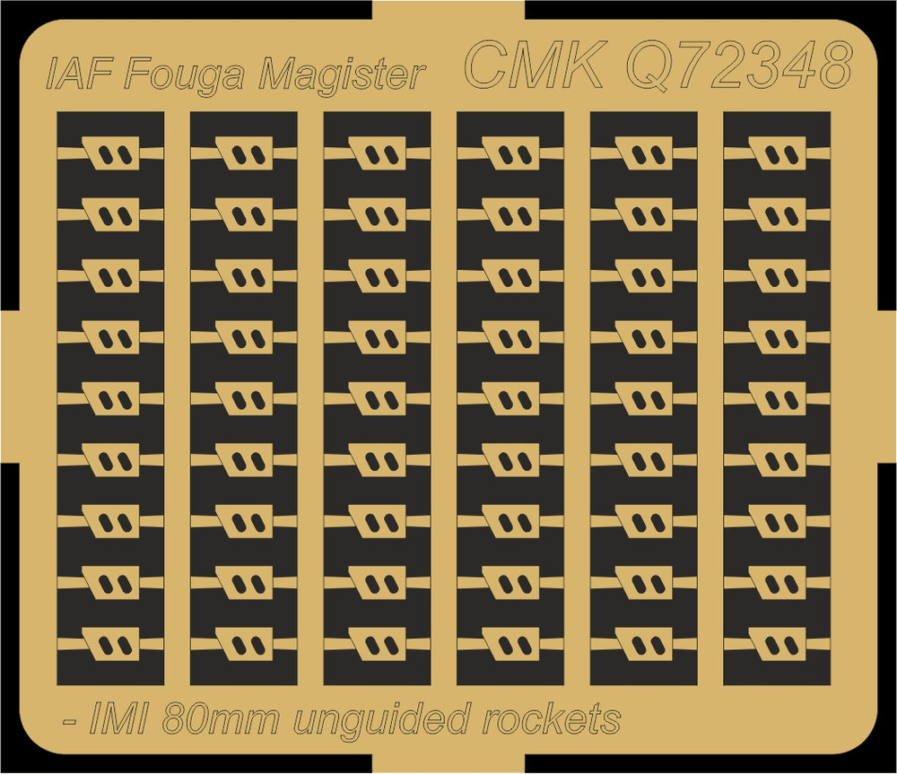 CMK/Czech Master Kits CMQ72348 1:72 IAF Fouga CM.170 Magister
