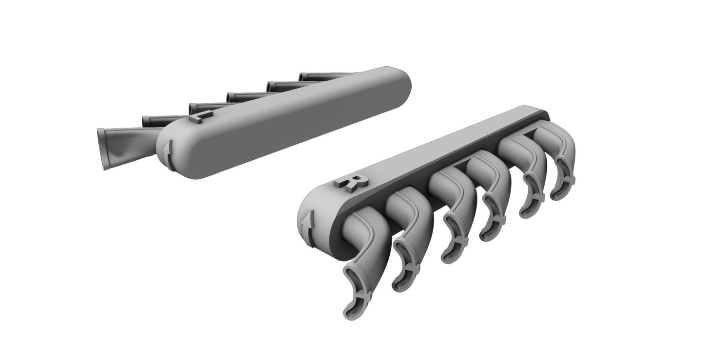 CMK CMQ72396 1:72 Curtiss P-40K/M/N Late Type Fishtail Exhausts