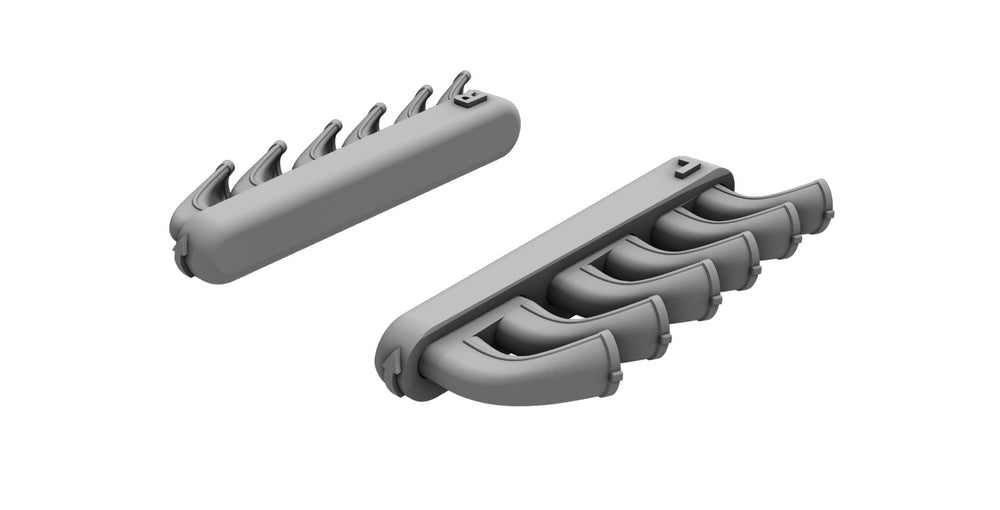 CMK CMQ72396 1:72 Curtiss P-40K/M/N Late Type Fishtail Exhausts