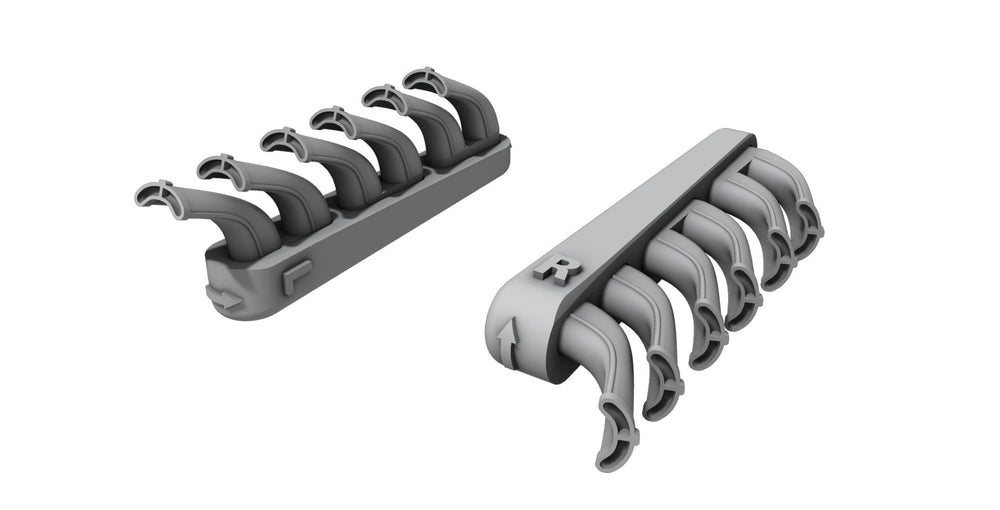 CMK CMQ72396 1:72 Curtiss P-40K/M/N Late Type Fishtail Exhausts