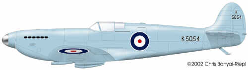 CMR CMR72-123 1:72 Supermarine Spitfire Prototype with Decals