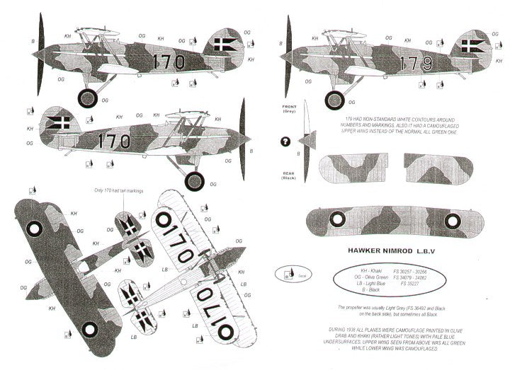 Czech Master Resin CMR72-150 1:72 Hawker Nimrod Mk.II Decals 801 Sqn FAA H.M.S