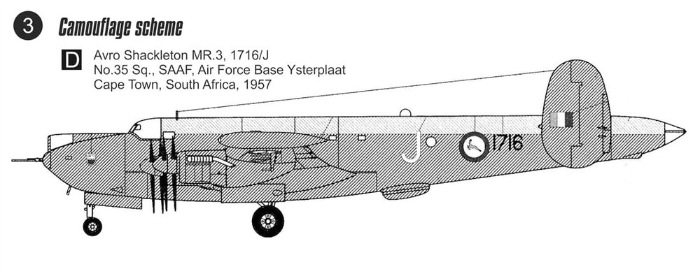 Czech Master Resin CMR144-001 1:144 Avro Shackleton MR.3 'The Growler'