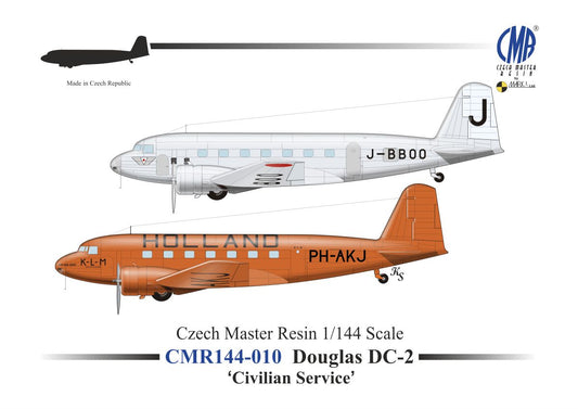 Czech Master Resin CMR144-010 1:144 Douglas DC-2 'Civilian Service'