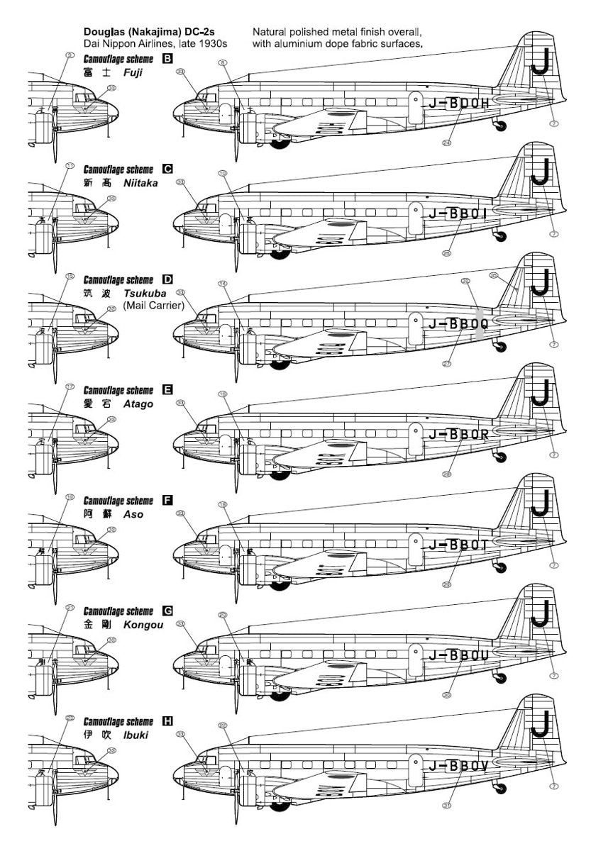 Czech Master Resin CMR144-010 1:144 Douglas DC-2 'Civilian Service'