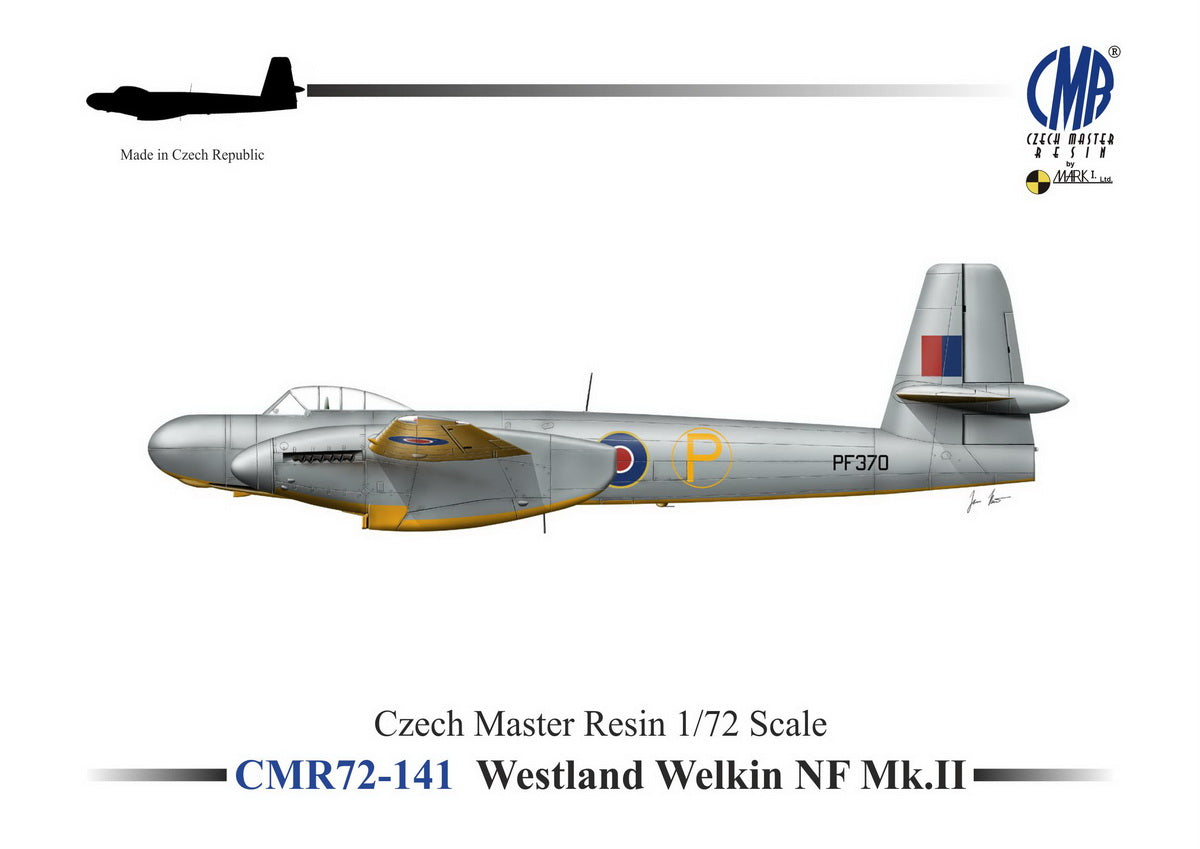 CMR CMR72-141 1:72 Westland Welkin NF.II Night Fighter Decals