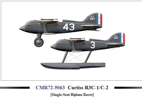 CMR CMR72-5063 1:72 Curtiss R-3C-1 / C-2 with Decals