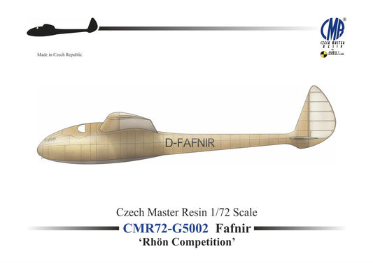 Czech Master Resin CMR72-G5002 1:72 Fafnir 'Rhon Competition'