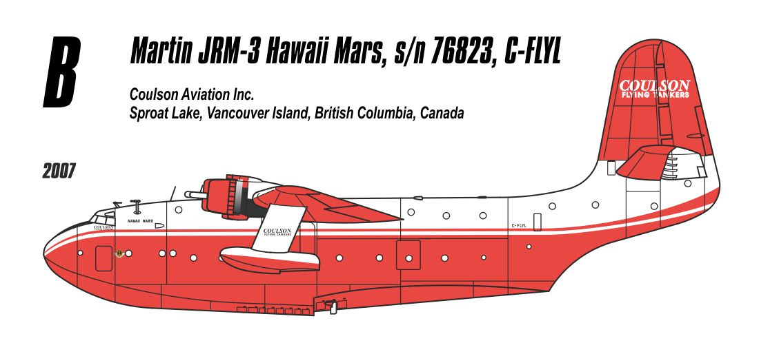 CMR CMR144-012HM 1:144 Martin JRM-3 Coulson Hawaii Mars