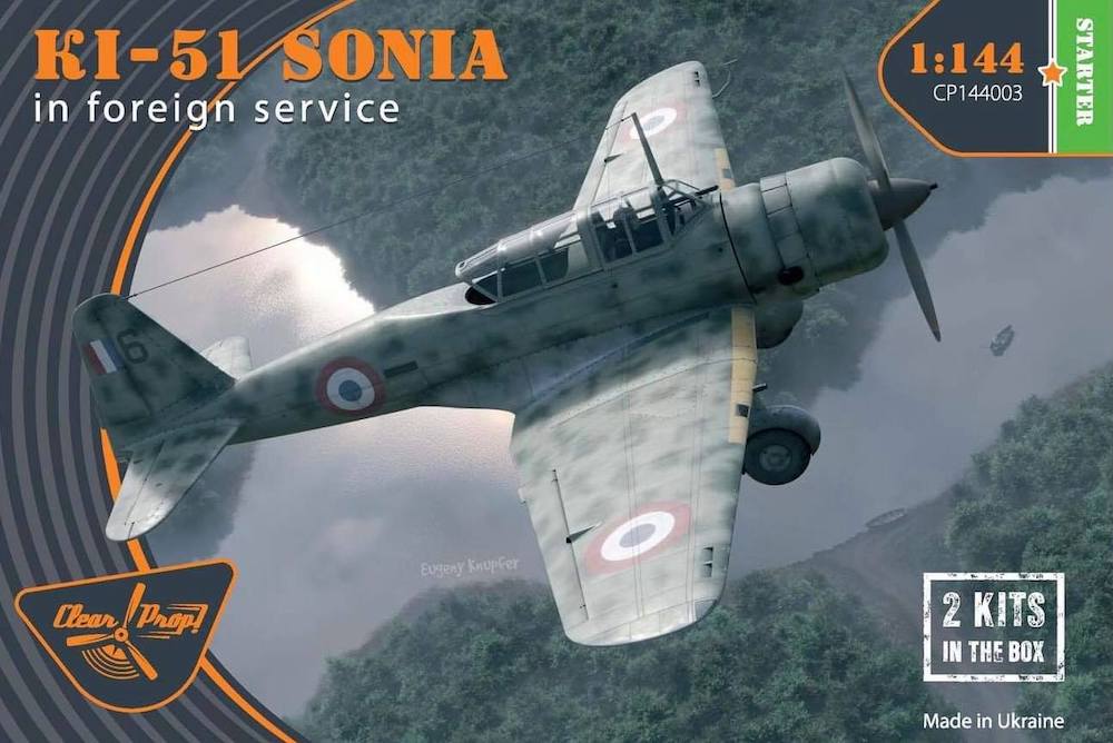 Clear Prop Models CP144003 1:144 Mitsubishi Ki-51 Sonia