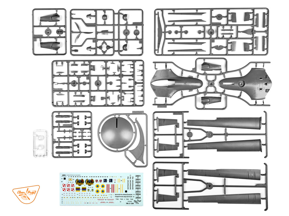 Clear Prop Models CP3502 1:35 TB.2 UAV in Polish service Starter kit