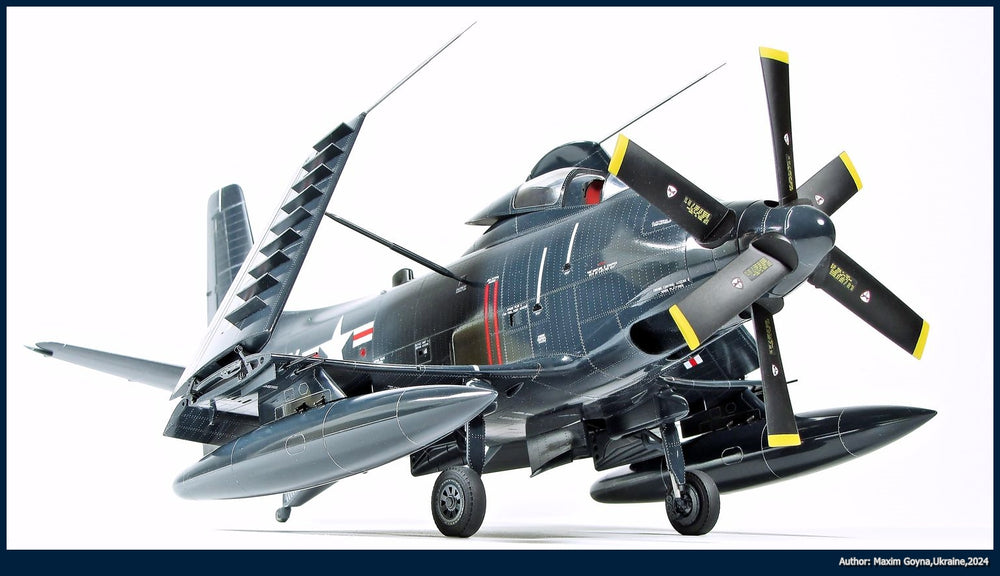 Clear Prop Models CP4801 1:48 Douglas A2D-1 Skyshark ADVANCED KIT