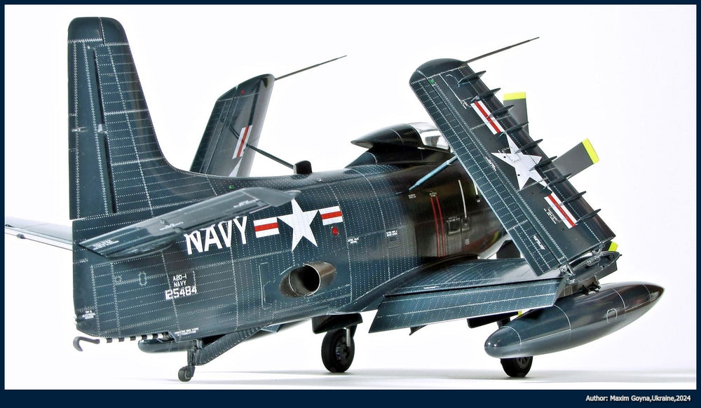 Clear Prop Models CP4801 1:48 Douglas A2D-1 Skyshark ADVANCED KIT