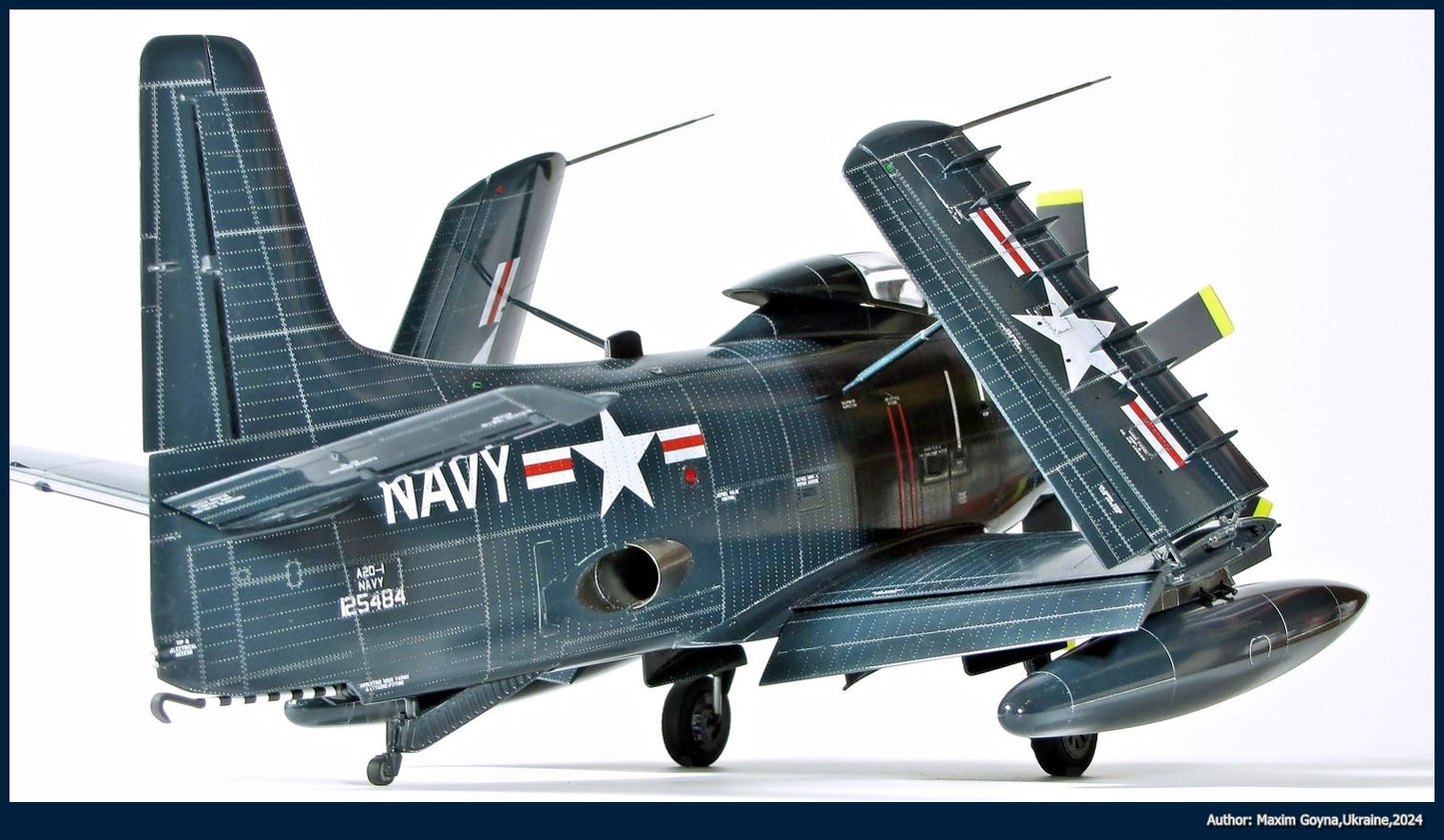 Clear Prop Models CP4801 1:48 Douglas A2D-1 Skyshark ADVANCED KIT