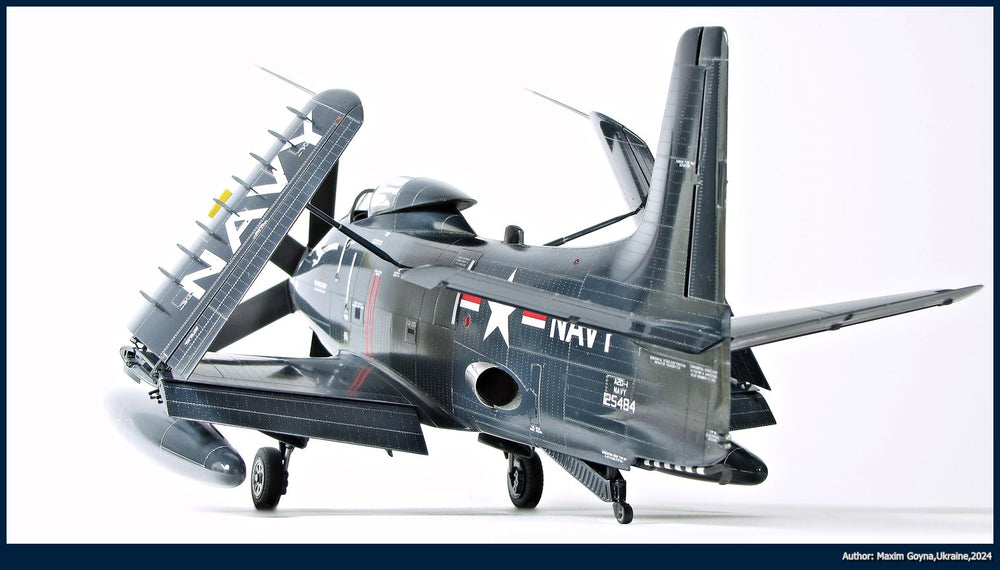 Clear Prop Models CP4801 1:48 Douglas A2D-1 Skyshark ADVANCED KIT