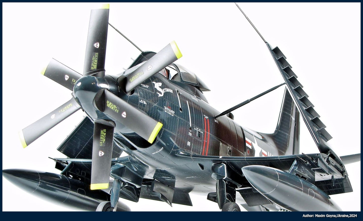 Clear Prop Models CP4801 1:48 Douglas A2D-1 Skyshark ADVANCED KIT