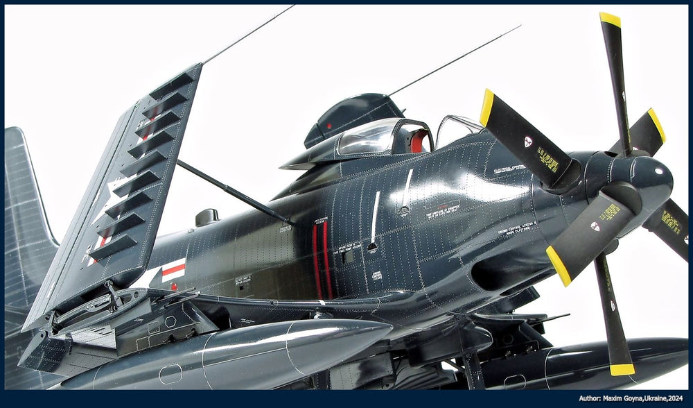 Clear Prop Models CP4801 1:48 Douglas A2D-1 Skyshark ADVANCED KIT