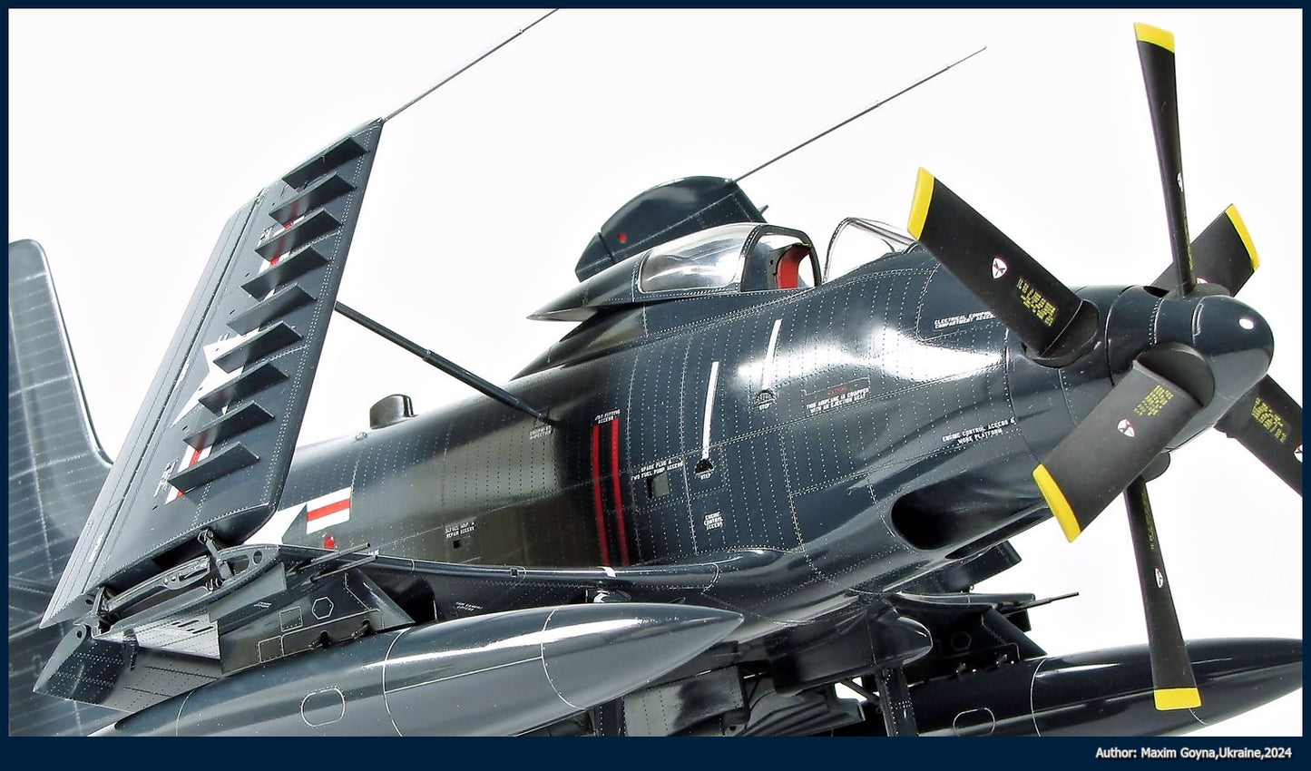 Clear Prop Models CP4801 1:48 Douglas A2D-1 Skyshark ADVANCED KIT