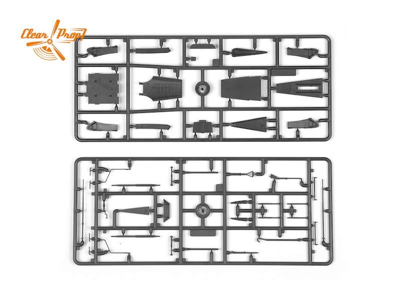 Clear Prop CP4802 Douglas XA2D-1 Skyshark 1:48
