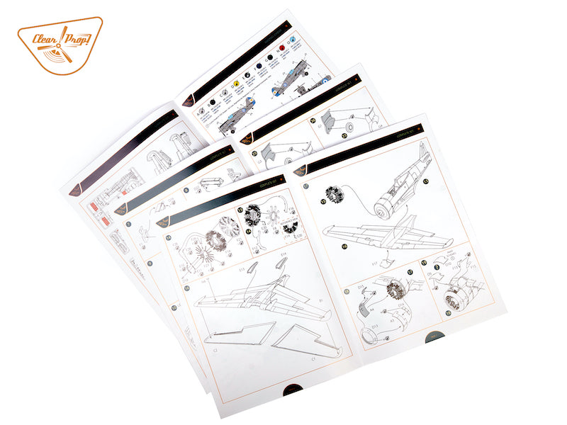 Clear Prop Models CP4803 1:48 Curtiss H-75O Hawk ADVANCED KIT