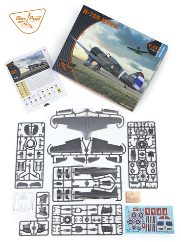 Clear Prop Models CP4804 1:48 Curtiss H-75N Hawk ADVANCED KIT
