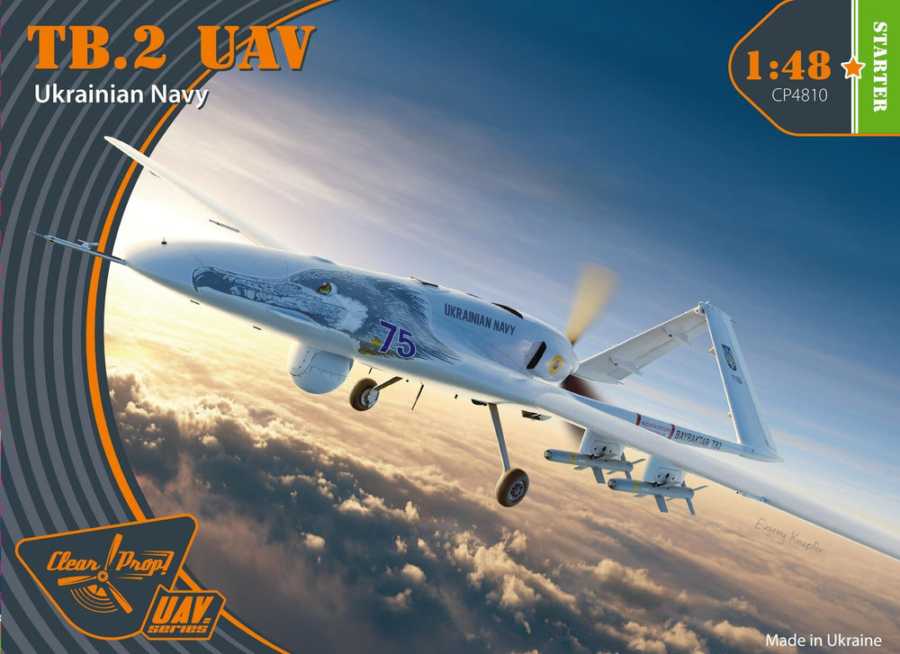 Clear Prop CP4810 1:48 Bayraktar TB.2 UAV Ukrainian Navy