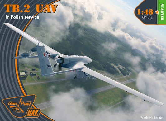 Clear Prop CP4812 1:48 Bayraktar TB.2 UAV Polish/Ukraine Service