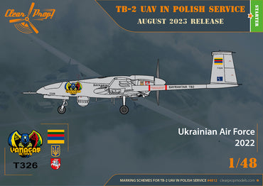 Clear Prop CP4812 1:48 Bayraktar TB.2 UAV Polish/Ukraine Service
