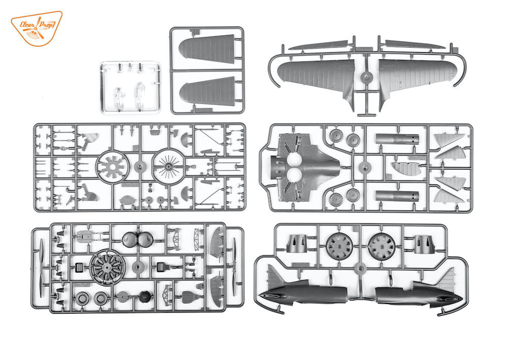 Clear Prop Models CP4814 1:48 Polikarpov I-16 Type 5