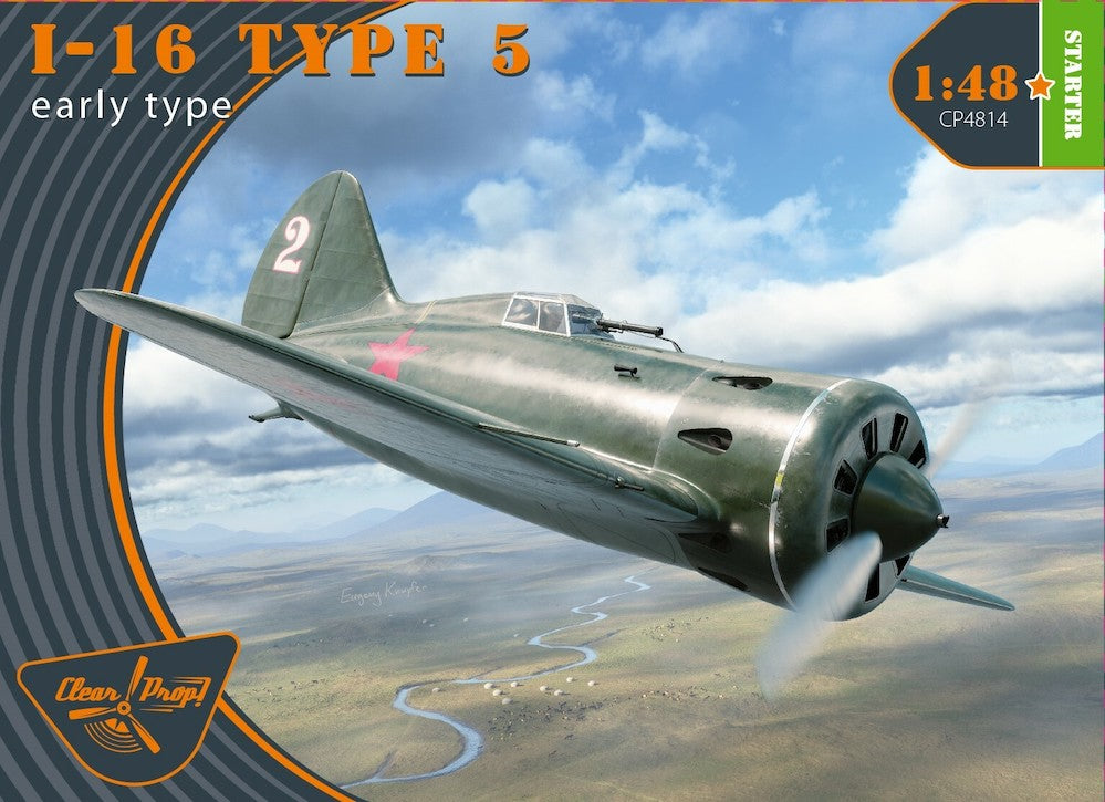 Clear Prop Models CP4814 1:48 Polikarpov I-16 Type 5