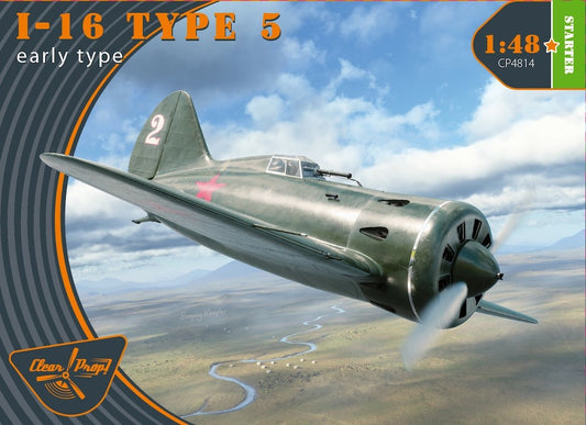 Clear Prop Models CP4814 1:48 Polikarpov I-16 Type 5
