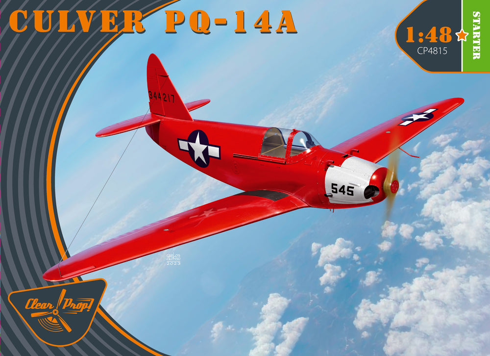 Clear Prop Models CP4815 Culver PQ-14A 1:48 Starter kit