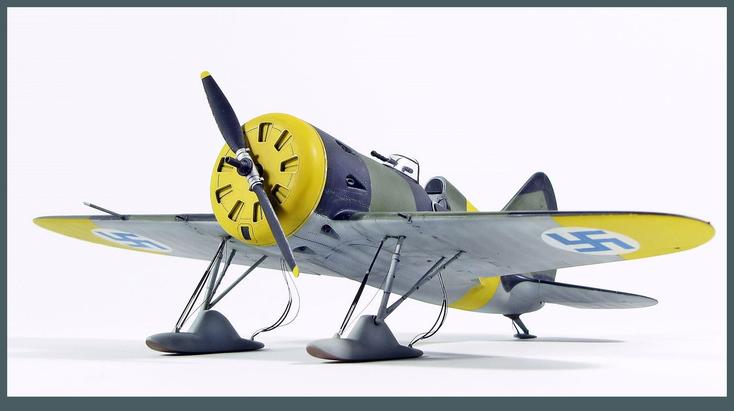 Clear Prop Models CP4820 1:48 Polikarpov I-16 type 5 In Finnish Service