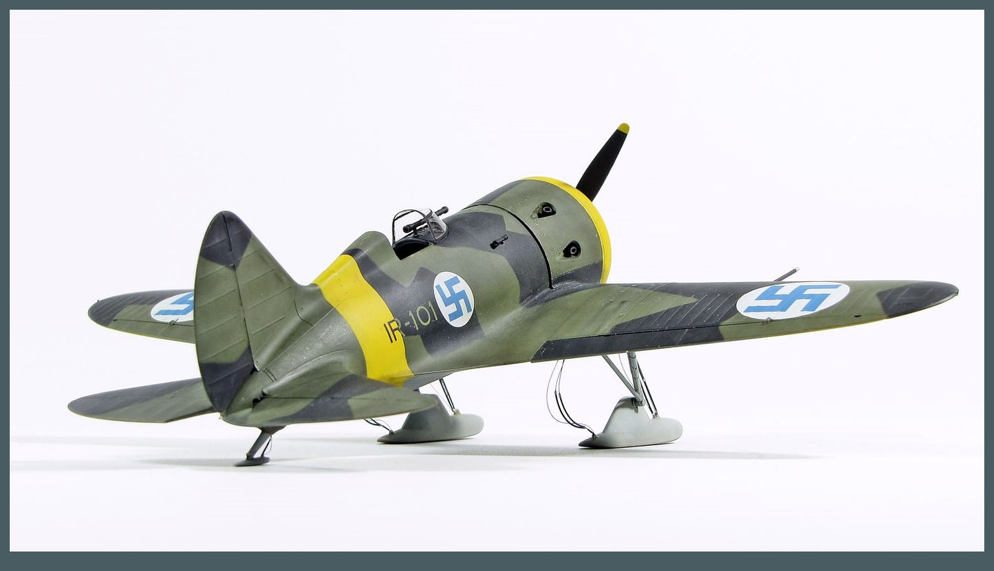 Clear Prop Models CP4820 1:48 Polikarpov I-16 type 5 In Finnish Service