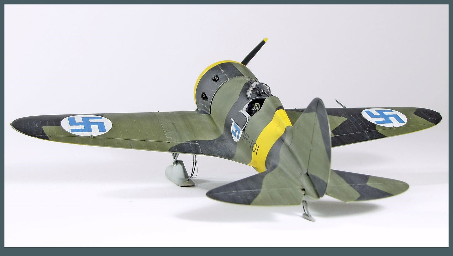 Clear Prop Models CP4820 1:48 Polikarpov I-16 type 5 In Finnish Service