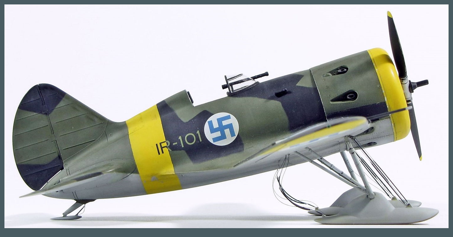 Clear Prop Models CP4820 1:48 Polikarpov I-16 type 5 In Finnish Service