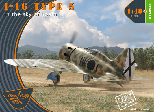 Clear Prop Models CP4821 1:48 Polikarpov I-16 type 5