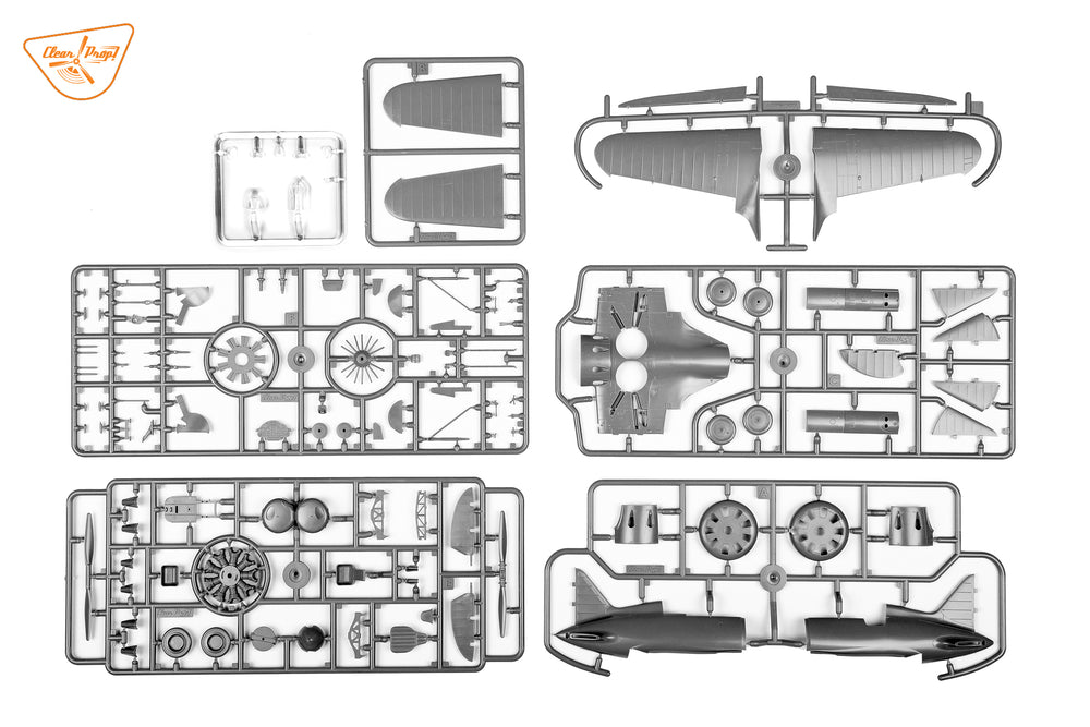 Clear Prop Models CP4821 1:48 Polikarpov I-16 type 5
