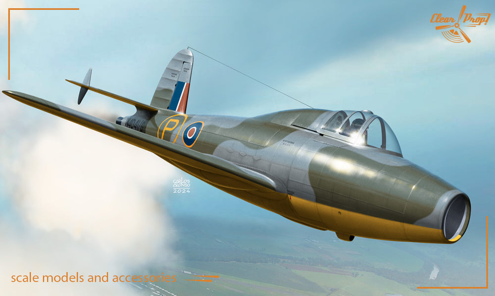 Clear Prop Models CP4823 1:48 Gloster E28/39 Pioneer Starter kit