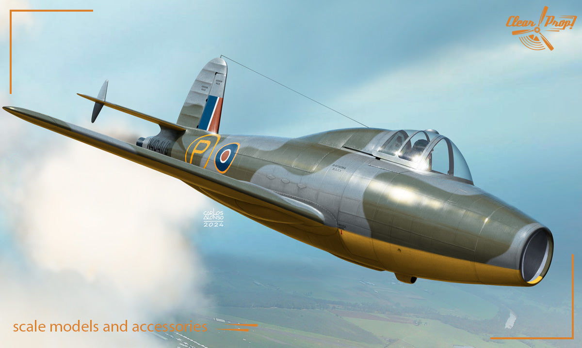 Clear Prop Models CP4823 1:48 Gloster E28/39 Pioneer Starter kit