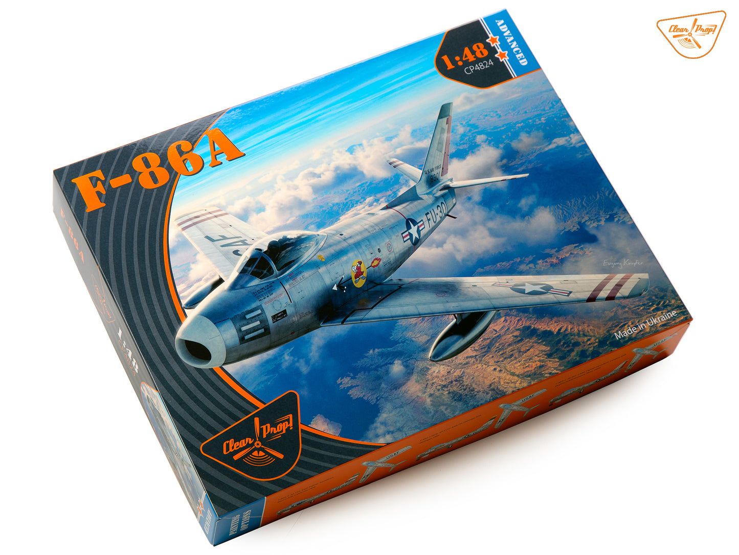 Clear Prop Models CP4824 1:48 North-American F-86A Sabre Advanced kit