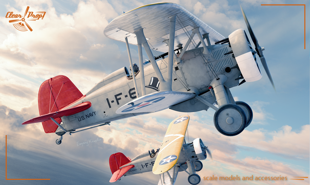 Clear Prop Models CP4826 1:48 Boeing F4B-4