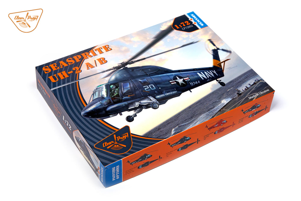 Clear Prop Models CP72002 1:72 Kaman UH-2A/B Seasprite